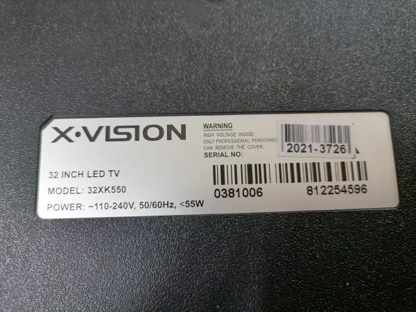 X-Vision-32XK550 - Image 3